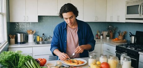Dicas de alimentação simples para estudantes sozinhos