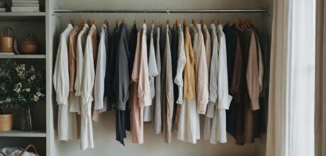 Como adaptar o guarda-roupa minimalista às estações do ano
