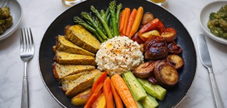 Como montar um prato completo com comida caseira saudável