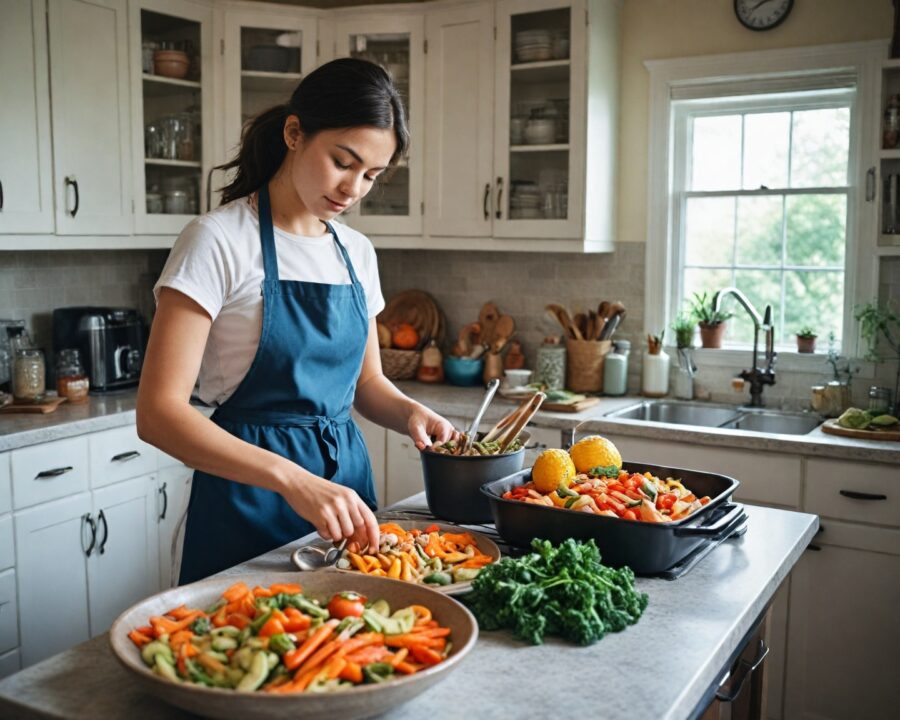 Como preparar refeições rápidas e nutritivas no dia a dia