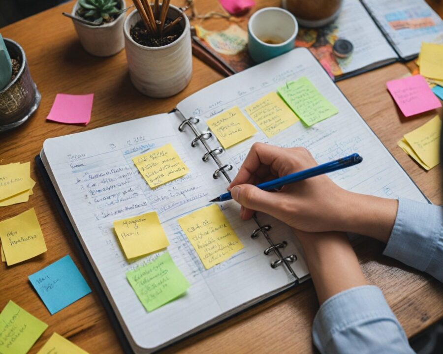 Como usar uma agenda de forma prática e eficiente