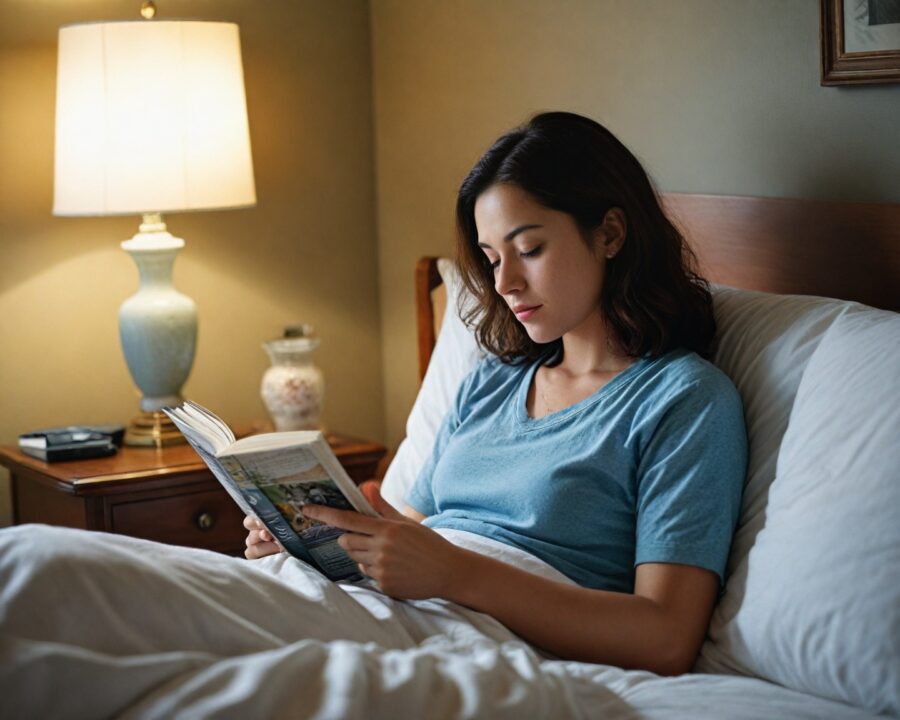 como criar uma rotina noturna simples para um descanso real