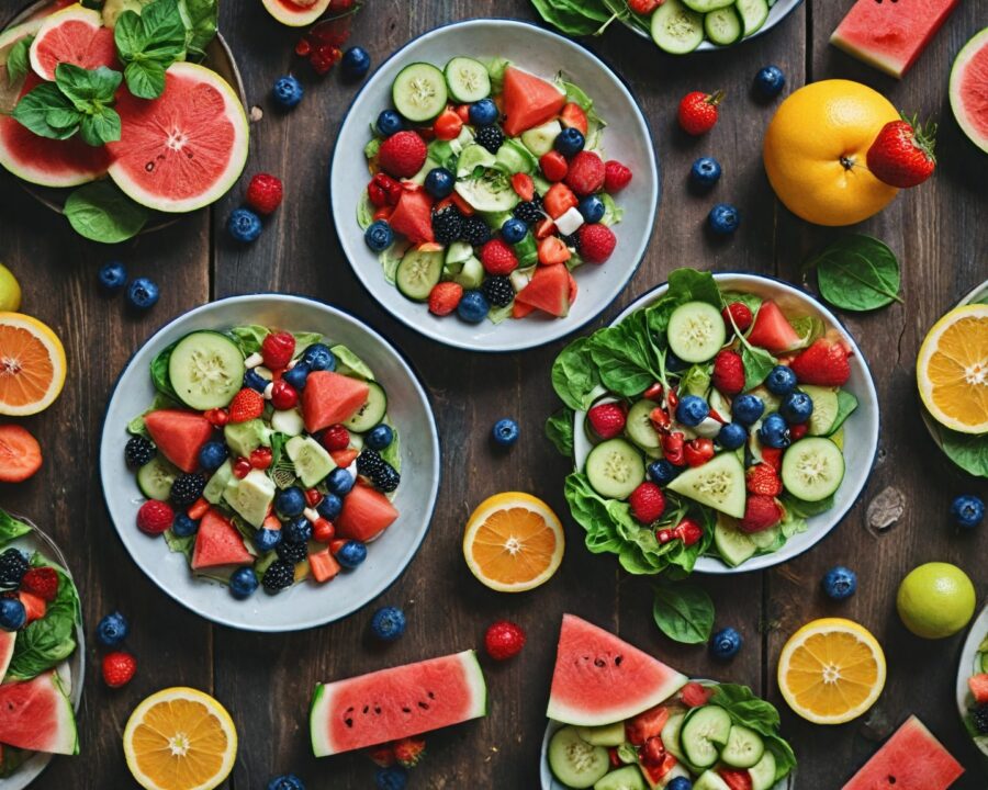 Alimentação leve para o verão: receitas fáceis e saudáveis