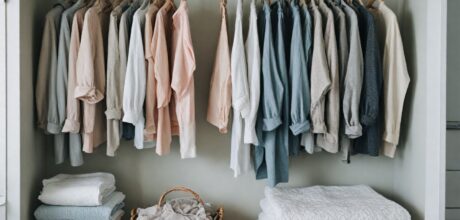 Como montar um guarda-roupa minimalista para maternidade